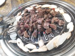 特色调味大块牛肉-真牛炭火烤肉(射阳店)