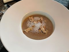 奶油菌菇汤-莲西餐(曲江店)