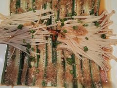 蒜蓉瑶柱蒸秋葵-贝勒爷·酥不腻烤鸭