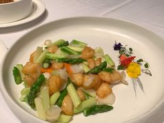 芦荟百合炒银雪鱼-富淳饭店(陆家嘴保利广场店)