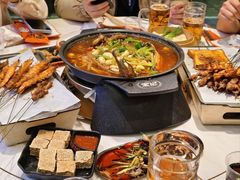 -宝记烧烤·碳锅羊肉·羊蝎子火锅·夜食社(文体路创始店)