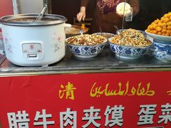 自助取餐区-老马家马蓉蛋菜夹馍·腊牛肉夹馍(回民街店)