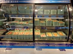 面包甜点陈列柜-蚝英雄鲜蚝自助专门店(长楹天街直营店)