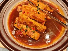 小葱煎自制豆腐-苏淮景·苏闽融创菜·海鲜(原空港井河轩店)