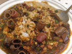 海肠肉末捞饭-船歌·鱼水饺青岛菜(国贸商城店)