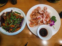 -海派美食·家宴海鲜青岛菜·石锅鲽鱼头(东方城店)
