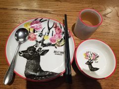 餐具摆设-新白鹿餐厅(百联中环店)