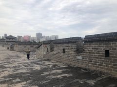 -城墙带状公园-大同古城墙广场停车场