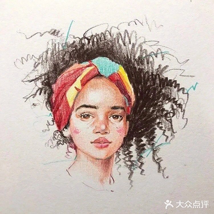 夸张的笔触、生动的色彩