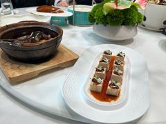 京葱油鸡枞北豆腐-北京泰富酒店-柏景轩中餐厅