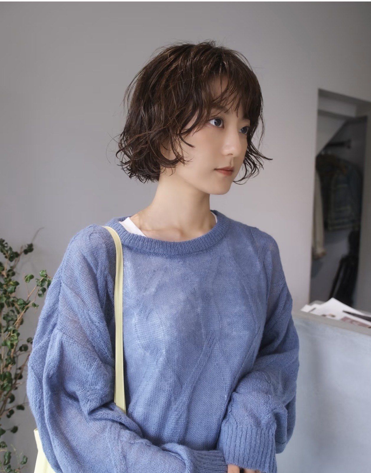 被甜到的俏皮灵动女生短发烫发看到的第一眼就会被种草的发型哇