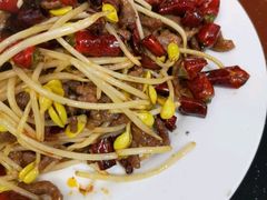 豆芽炒羊肉-顺庆羊肉馆(南坪店)