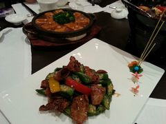 黑豚肉炒秋葵-广州文华东方酒店·江-由辉师傅主理