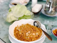 生菜虾松-老妈私房菜