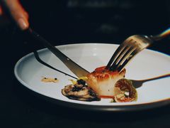 香煎北海道带子配黑松露蘑菇-C&R西班牙餐厅