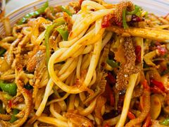 -歹歹的加个面过油肉拌面