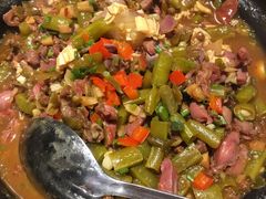 酸豆角鸽杂煲-小金鬼·煎饺·鸽子汤