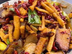 萝卜干炒腊肉-潇湘阁(三里屯SOHO店)