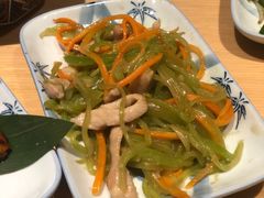 青笋炒肉丝-楽飯屋(软件园店)