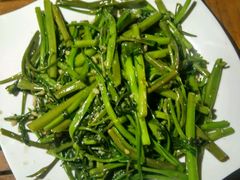 蒜蓉炒通菜-越海渔村