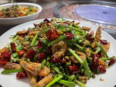 韭香河虾-味老大土碗菜(中山三路店)