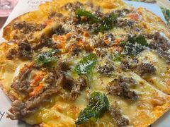 韩式薄底牛肉披萨-Fuzzy Bistro 浮几韩餐·茶酒馆