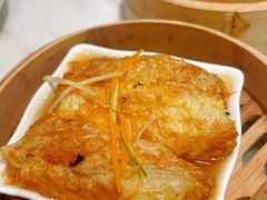 鲍汁腐皮金菇卷-悦得闲广式点心茶楼(蓝鲸世界店)