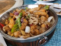 干锅牛蛙-新恬乐大酒家(沧达大厦店)