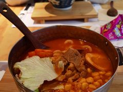 肥牛炼番茄米线-火山屋台(新街口店)