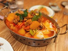 大盘鸡自带皮带面-贯贯吉·清真餐厅(浙江中路店)