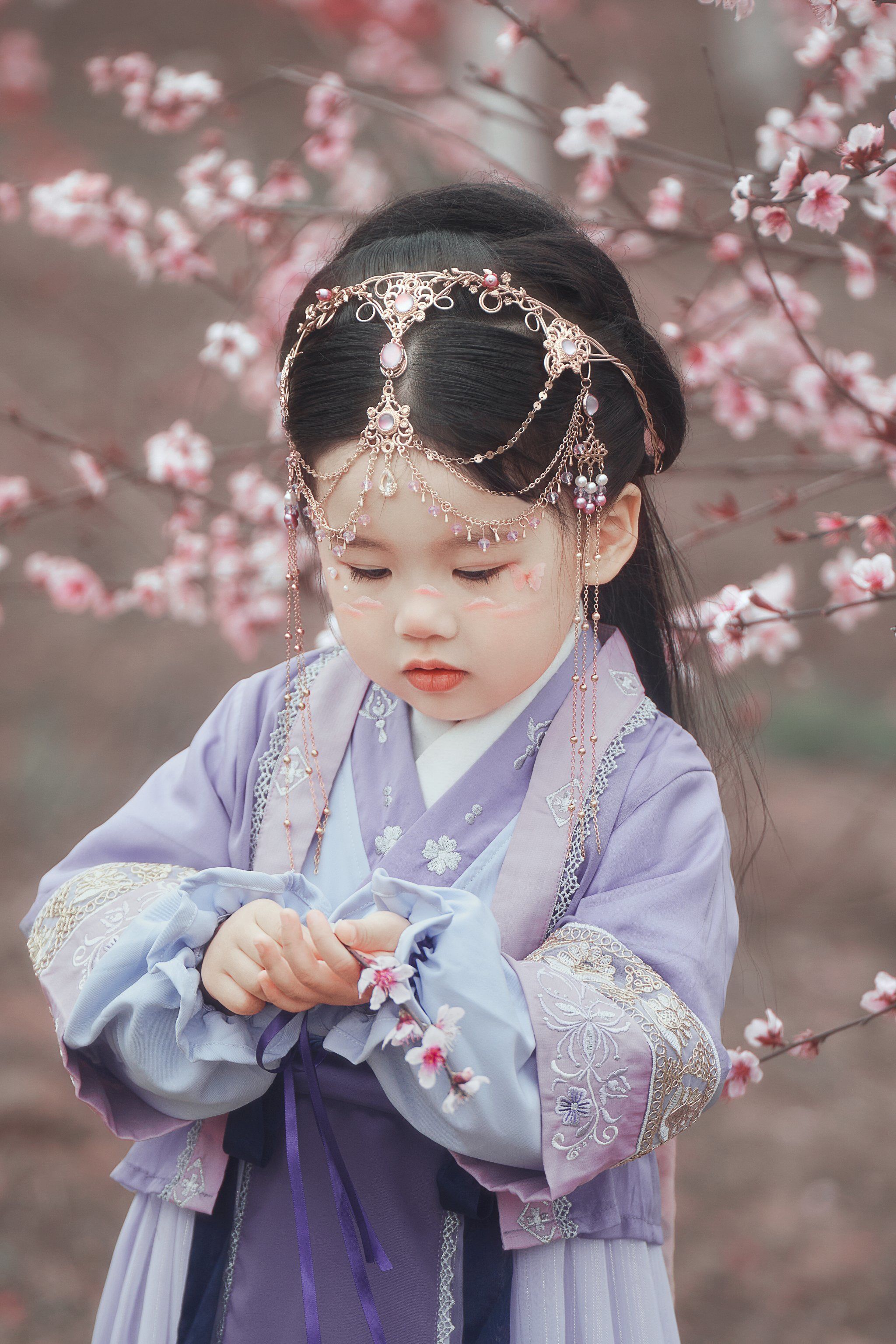 "📸户外古风汉服儿童照,这也太萌啦!