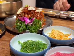 -明洞阿姨·韩式酱蟹烤肉·创意料理(三元桥店)