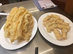 炸腐竹-胡须佬鸡煲四季火锅店(石厦西村直营店)