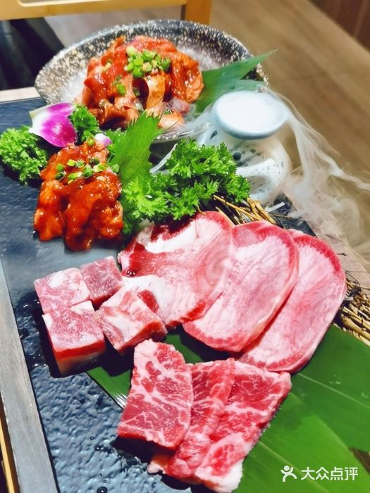 极焰·烧肉刺身放题(天河领展广场店)极上牛肉拼盘图片