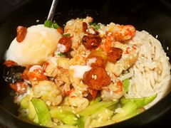 麻辣小龙虾石锅拌饭-义气烤肉餐吧(大族广场店)