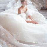 都是在逃公主吧加上绝美婚纱真的是仙女！