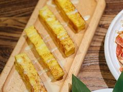 烤吐司-明洞阿姨·韩式酱蟹烤肉·创意料理(三元桥店)