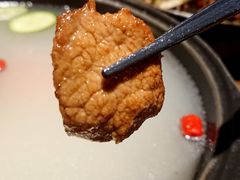 酱香牛仔骨拼金椒龙鱼锅-大丰收脆鱼(万达江北店)