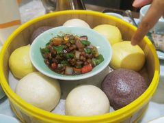 牛肉杂粮包-小菜园新徽菜(无锡金悦广场店)