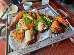 绿茶烤鸡-绿茶餐厅(蓝色港湾店)
