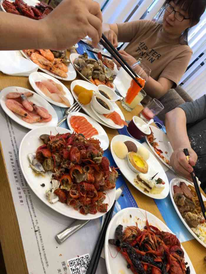 鲤鱼门渔人码头自助餐厅-"品种不是非常多,个吃是毛蟹和哈根达斯冰淇.