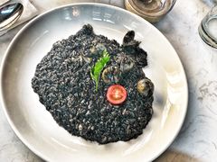 鲜墨鱼蛤蜊烩饭-IL Forno 意坊·意大利餐厅(花园店)