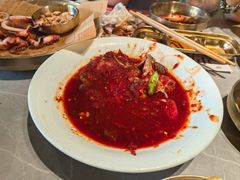 -草家酱蟹炭火烤肉店(珲春南路一店)