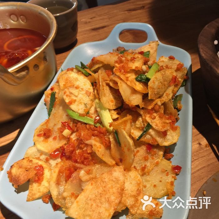 桃花坞私房酒馆渣海椒土豆片图片-北京江湖菜-大众点评网