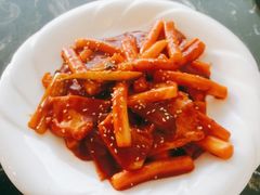 鱼饼炒年糕-桃园中华料理炸酱面(燕儿岛路店)