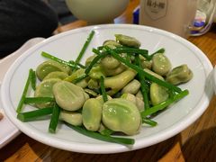 头茬春韭蚕豆-苏小柳手工点心(人民广场分院)