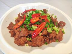 葱香孜然牛肉-峨嵋酒家(德内店)