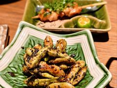 黑椒樱花虾煎山药-筱田の食堂·izakaya(淮海中路店)