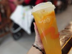 鲜橙满满-CoCo都可(大润发中原店)