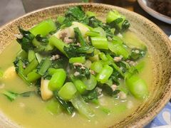 青菜肉碎煲-卤鸭儿(小河路店)